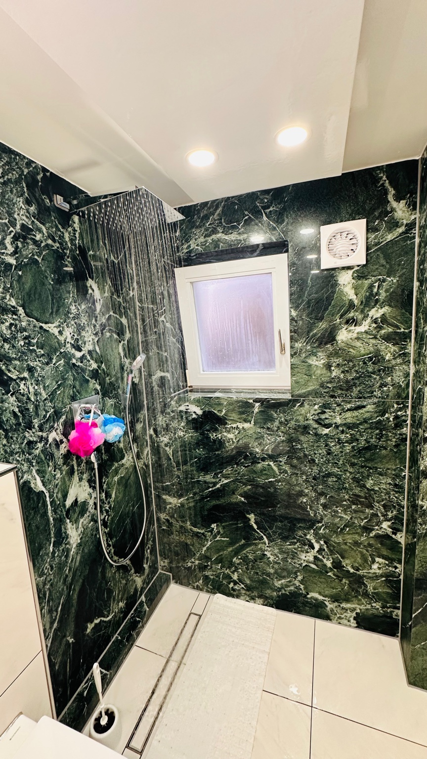 Dusche modern renoviert – Badrenovierung